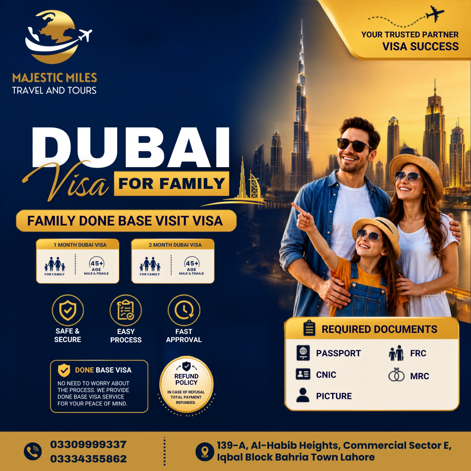 Dubai Visa Poster